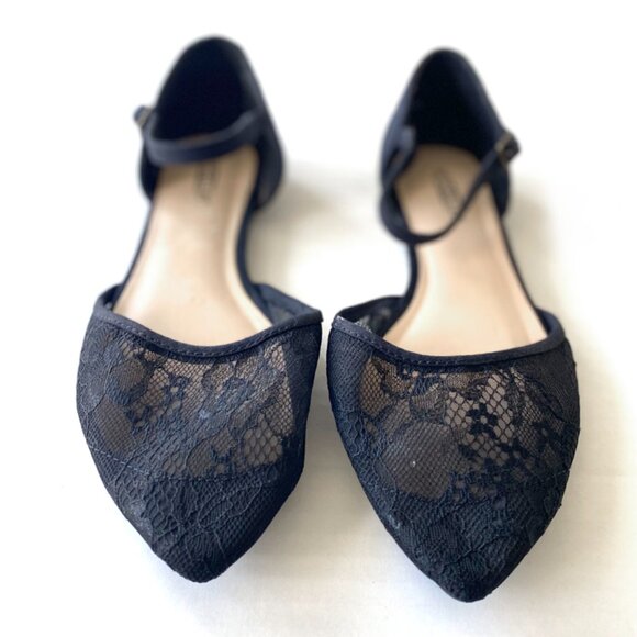 Seychelles Shoes - Seychelles Mojito Lace Pointed Toe Flats